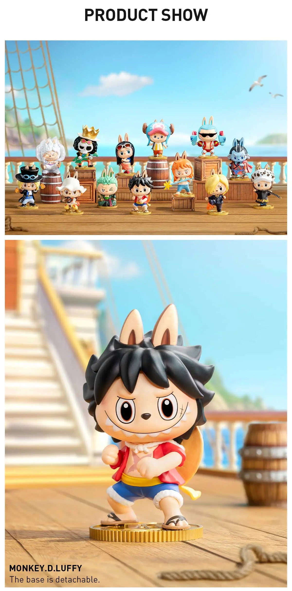 POP MART: THE MONSTERS x One Piece Series Figure - 1 Blind Box