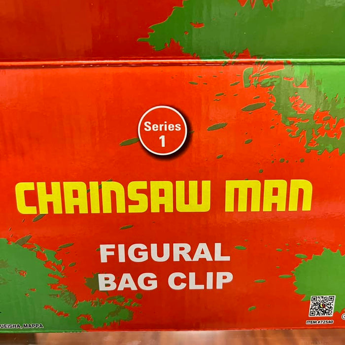 MONOGRAM CHAINSAW MAN 3-D Foam Figural Bag Clip Keyring Blind Bag