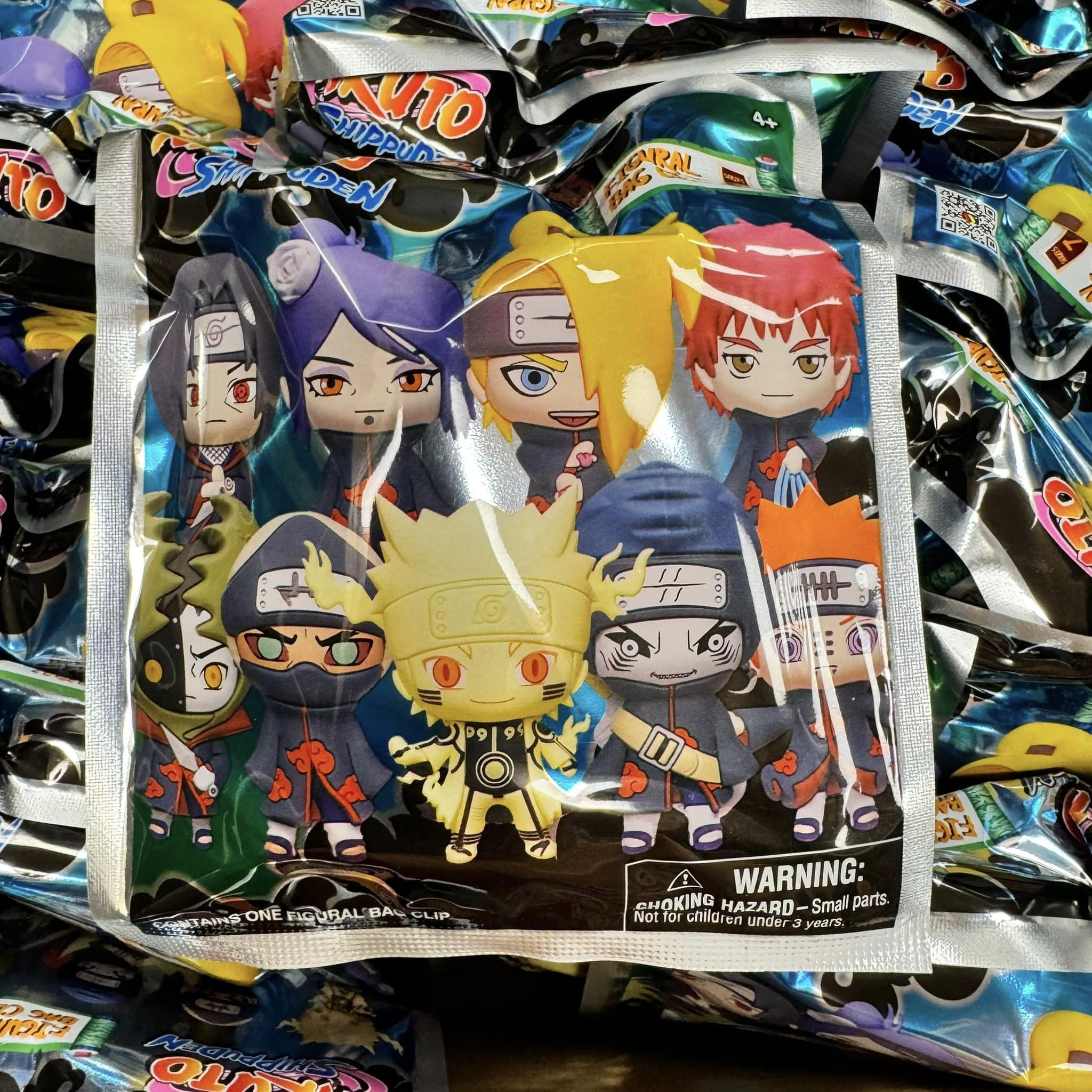 Monogram: Naruto 3-D Foam Bag Clip Mystery Bag Series 7