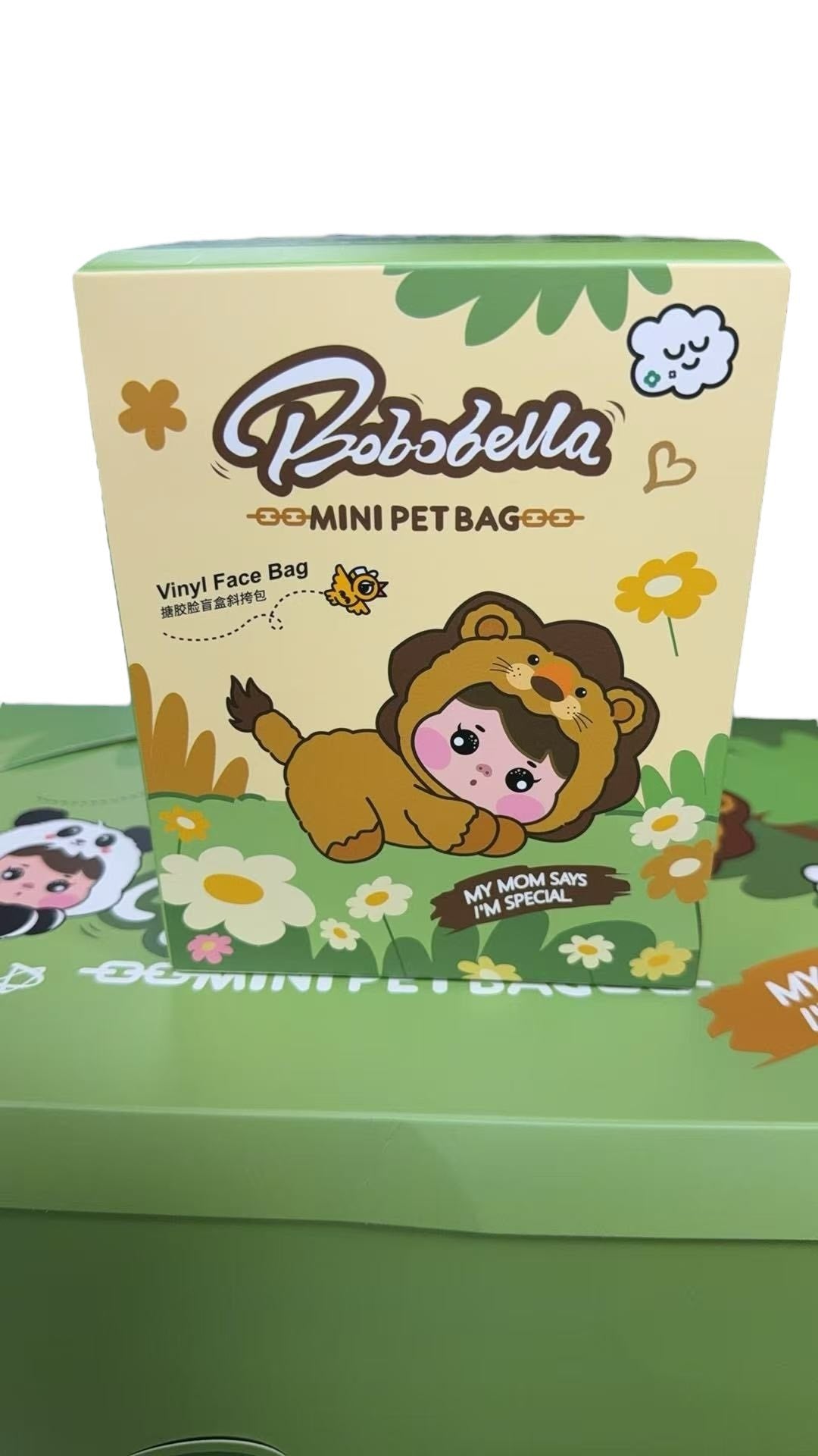 BOBOBELLA MINI PET BAG Vinyl Face Bag Blind Box Gift Hot 2025 1PC RANDOM