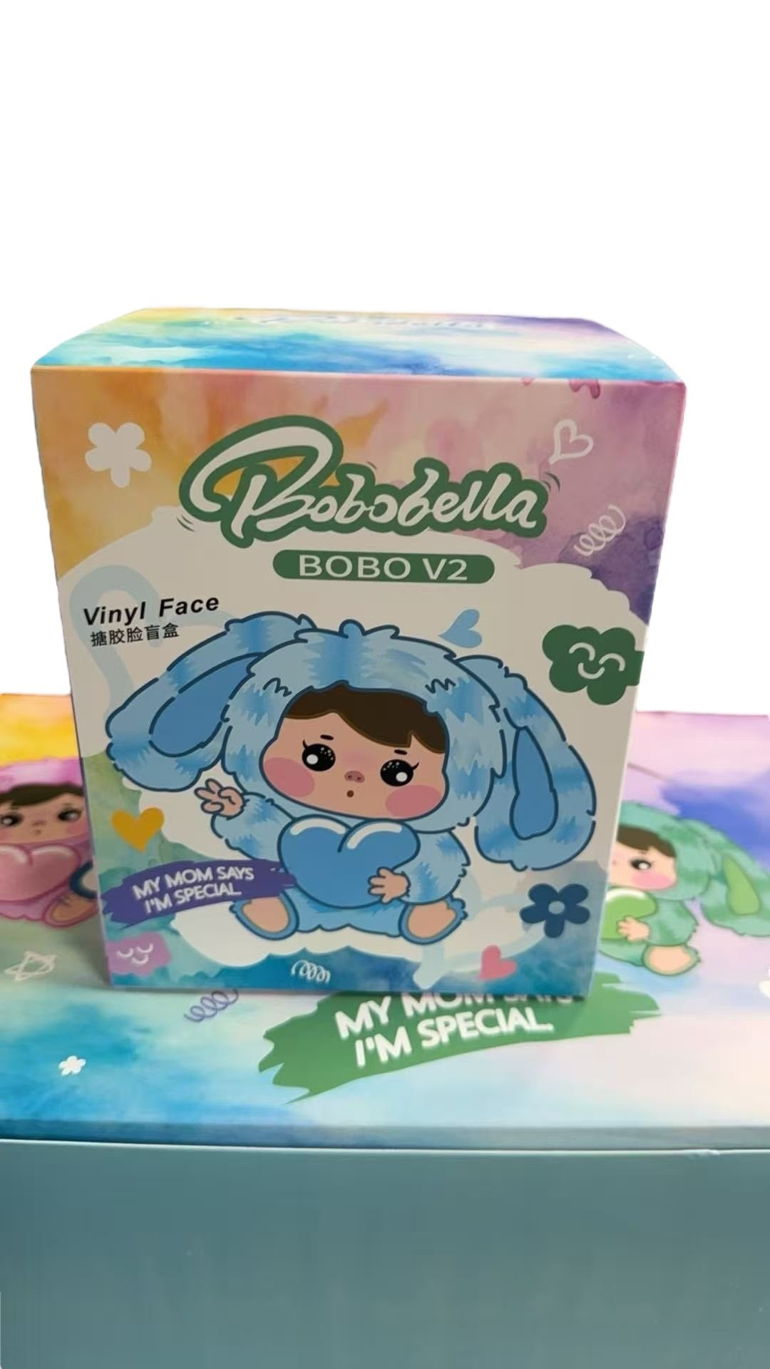 BOBOBELLA BOBO V2 Plush Vinyl Face Blind Box Figure Gift Hot 2025 1PC RANDOM