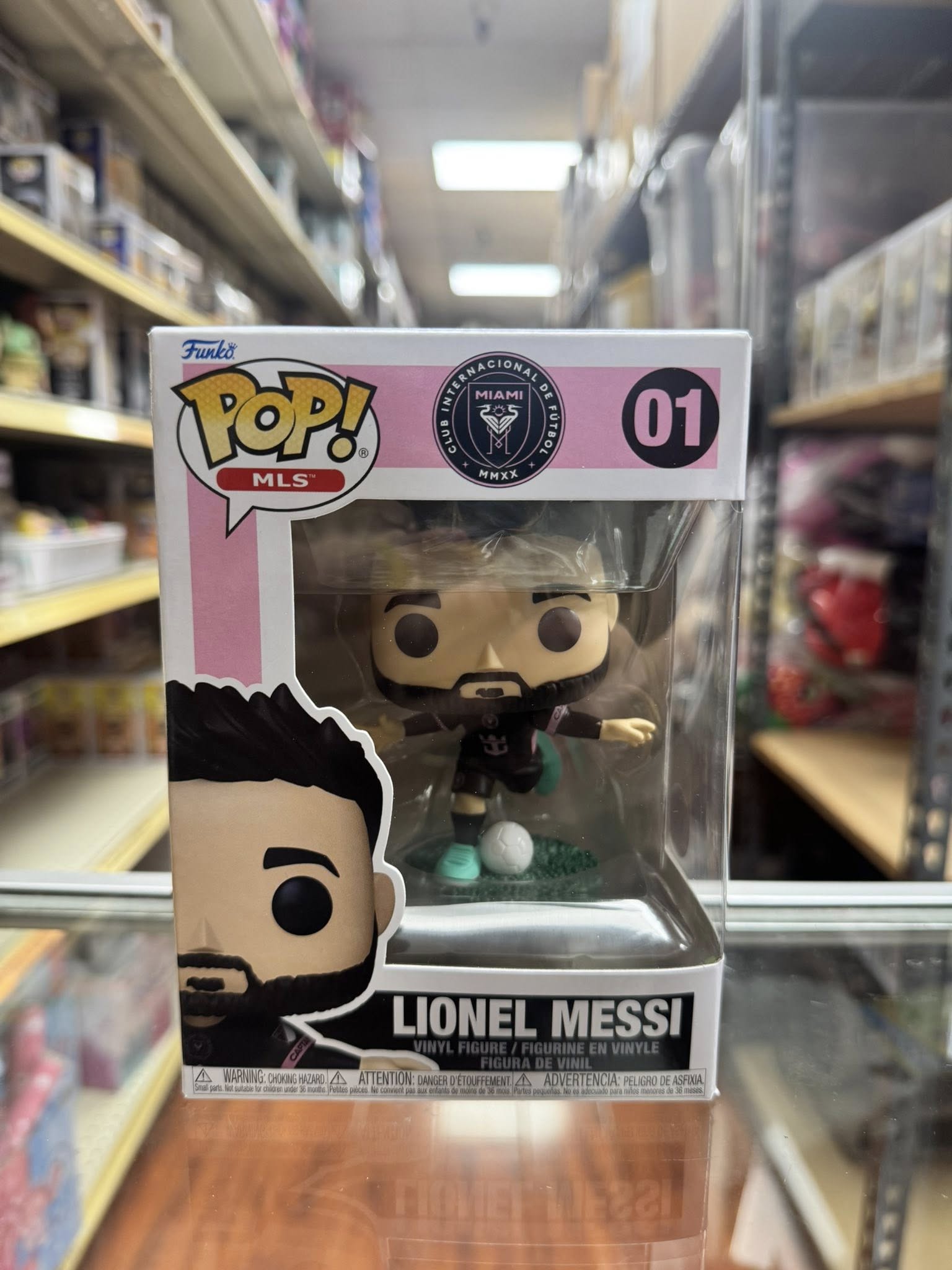 Funko Pop! MLS SOCCER MIAMI: LIONEL MESSI Vinyl Figure