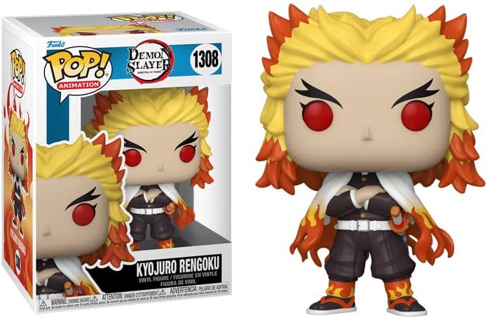 Funko POP! Animation: Demon Slayer-Kyojuro Rengoku Vinyl Figure #1308
