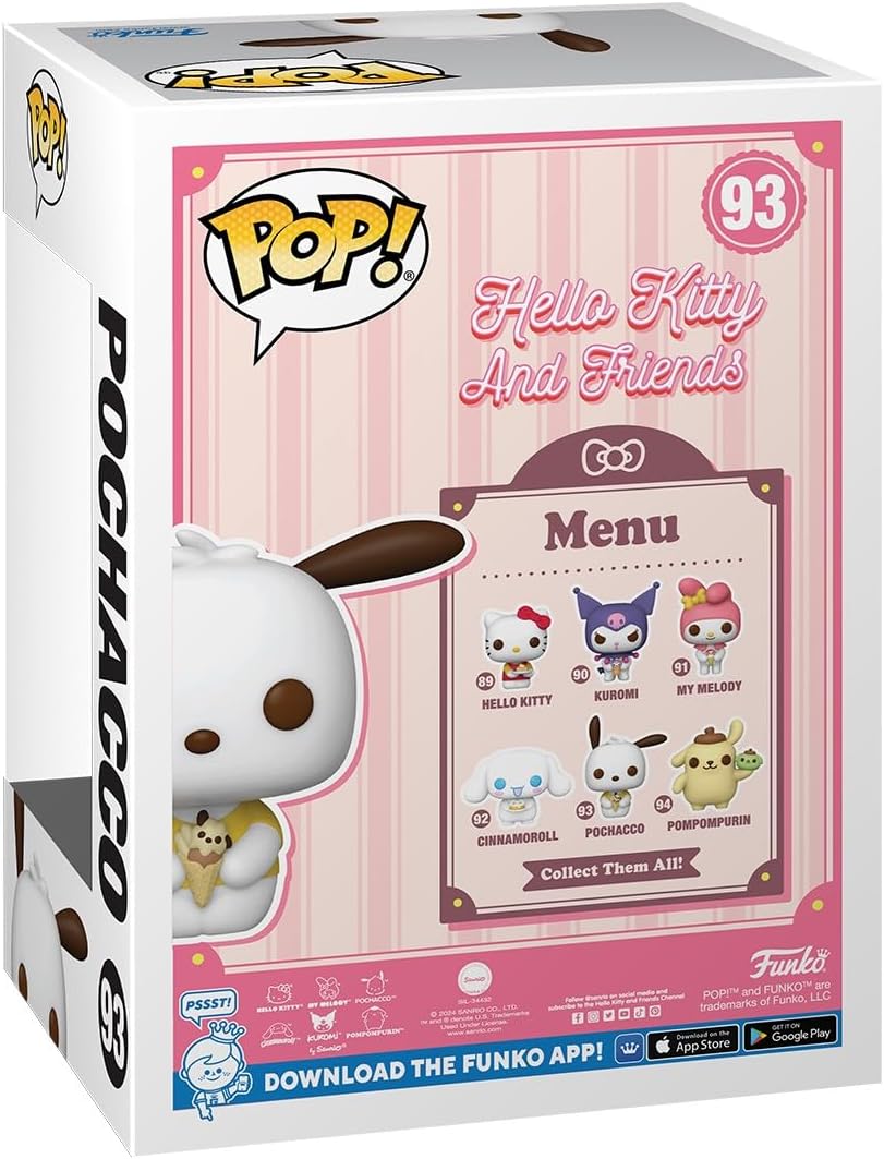Funko Pop! Sanrio: Hello Kitty and Friends - Pochacco Vinyl Figure