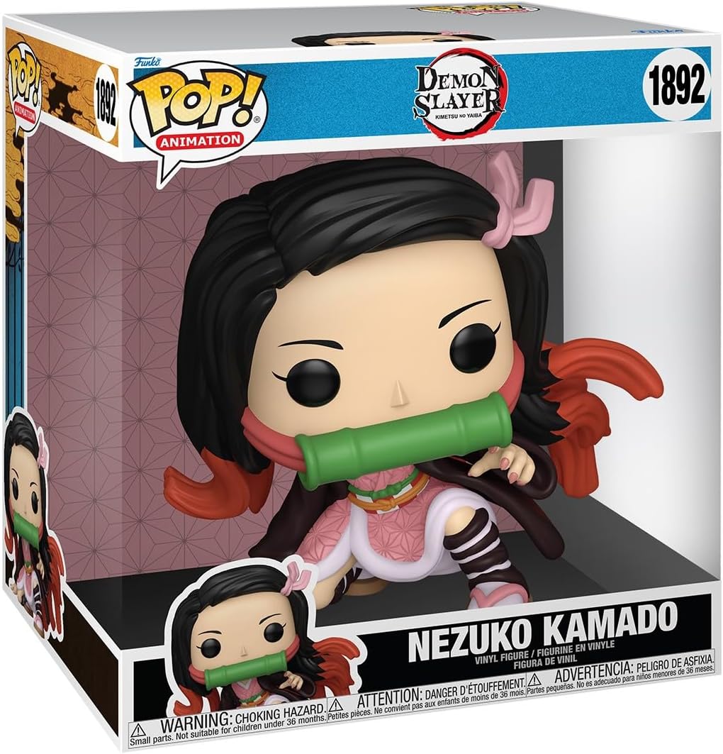 Demon Slayer Nezuko Kamado Jumbo 10-Inch Funko Pop! Vinyl Figure #1892