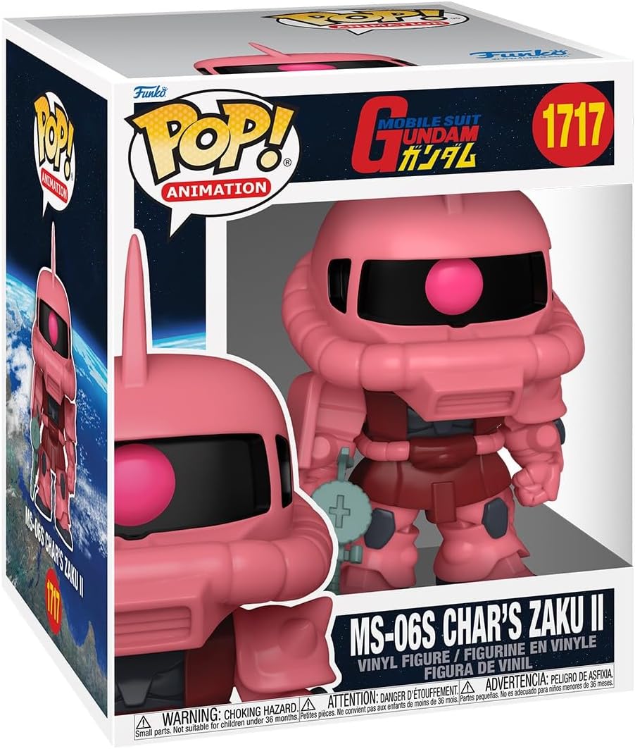 Funko Pop! Super: Mobile Suit Gundam - MS-06S CHAR'S ZAKU II 6 1/4-Inch Vinyl Figure