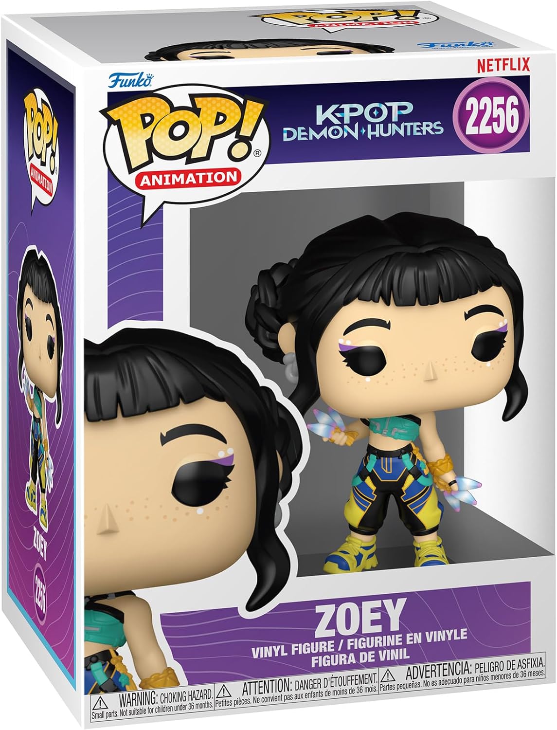 Funko Pop! Animation: K-POP DEMON HUNTERS ZOEY Vinyl Figure #2256