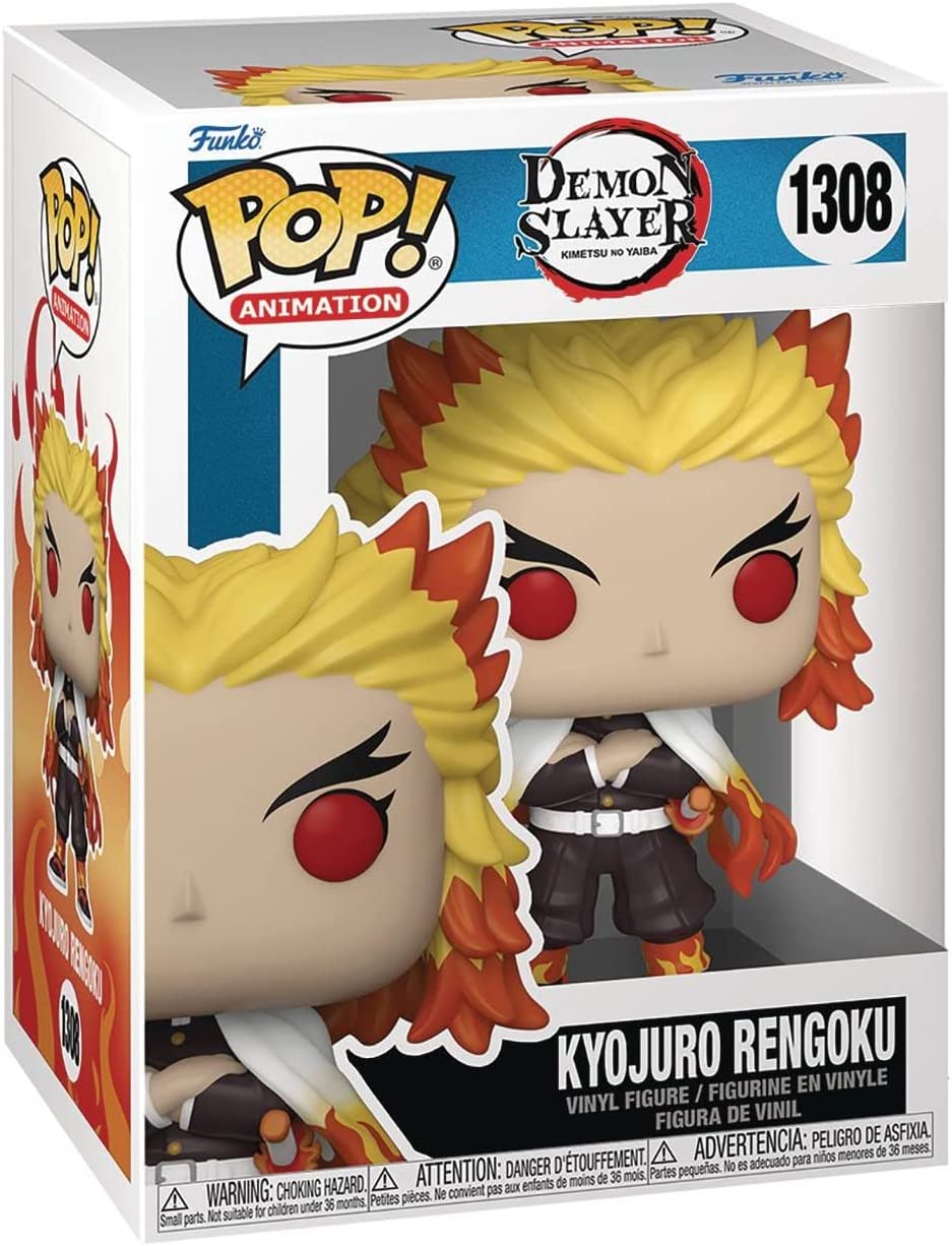 Funko POP! Animation: Demon Slayer-Kyojuro Rengoku Vinyl Figure #1308