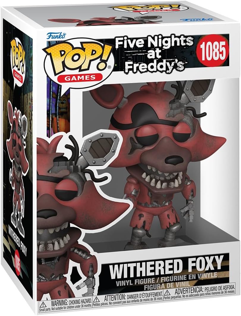 Funko Pop! Games: Five Nights at Freddy's - Withered Foxy Vinyl Figure