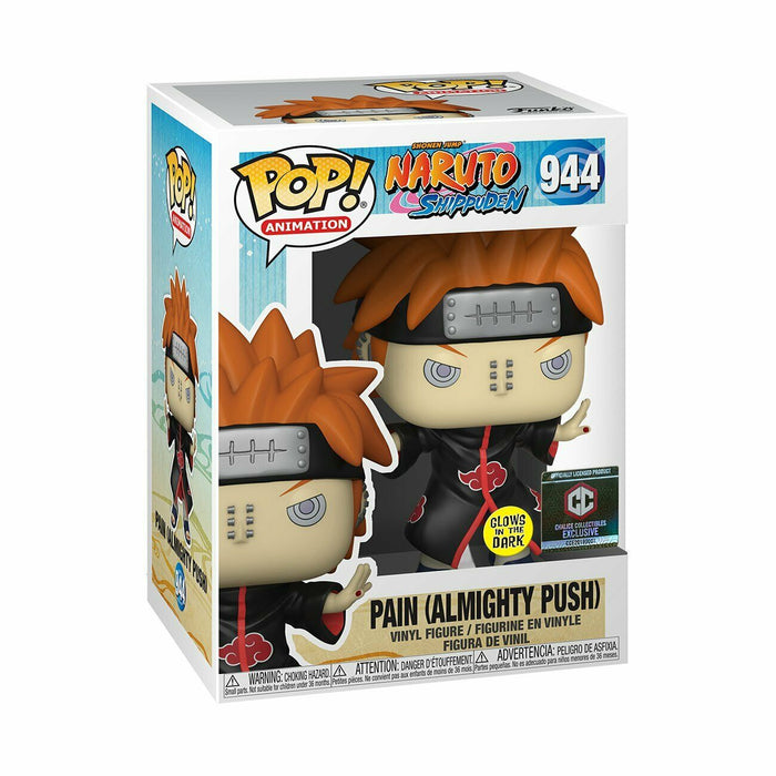 Funko Pop! Naruto Shippuden Naruto Pain Chalice Collectibles Vinyl Figure Glow in the Dark! #944 with case protector