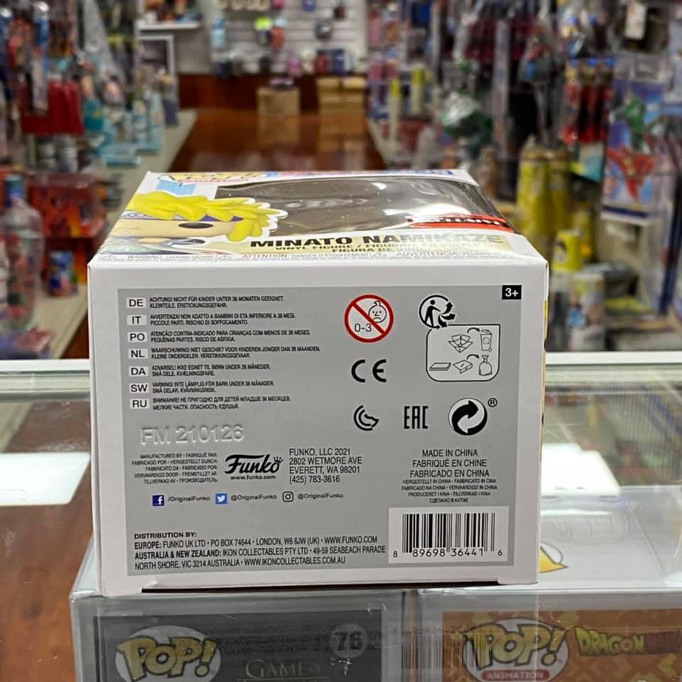Funko Pop! Naruto: Shippuden Minato Namikaze RasenganVinyl Figure - AAA Anime Exclusive COMMON ONLY