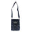 Disney Silver & Black Mickey Mouse Wallet Pouch Bag Purse Shoulder Strap 7.5"