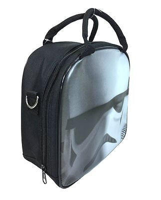 Disney Star Wars The Force Awakens Storm Trooper Insulated Black Lunch Bag