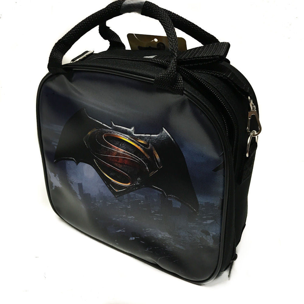 DC Comics Batman VS Superman Sign Insulated Lunch Bag w/ Water Bottle