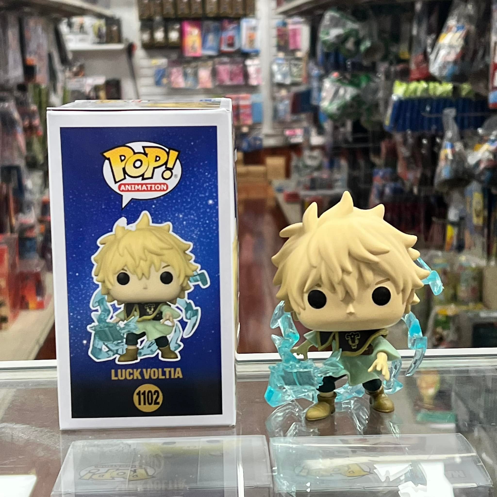 Funko Pop! Black Clover Luck Voltia Vinyl Figure - AAA Anime Exclusive COMMON ONLY!!!