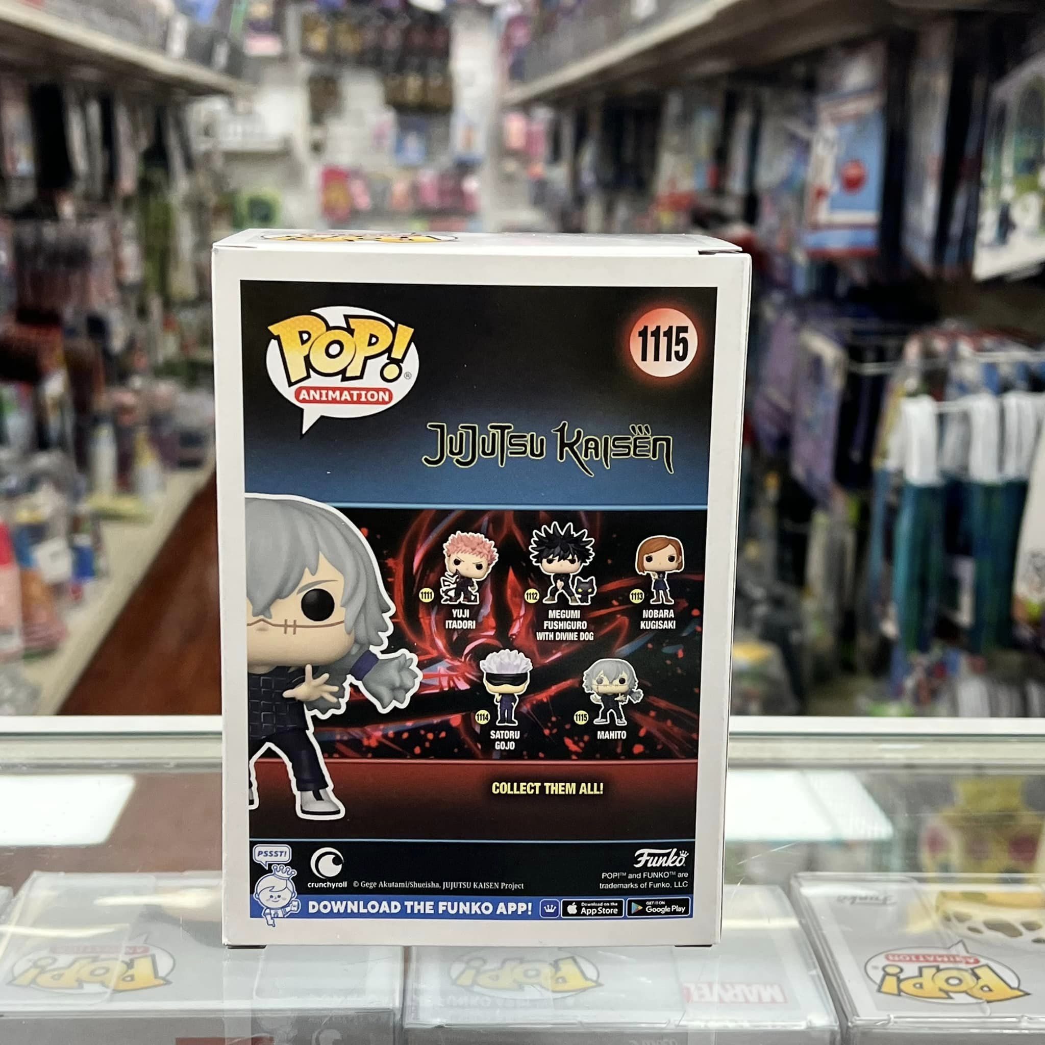 Funko POP Animation: Jujutsu Kaisen MAHITO Vinyl Figure #1115