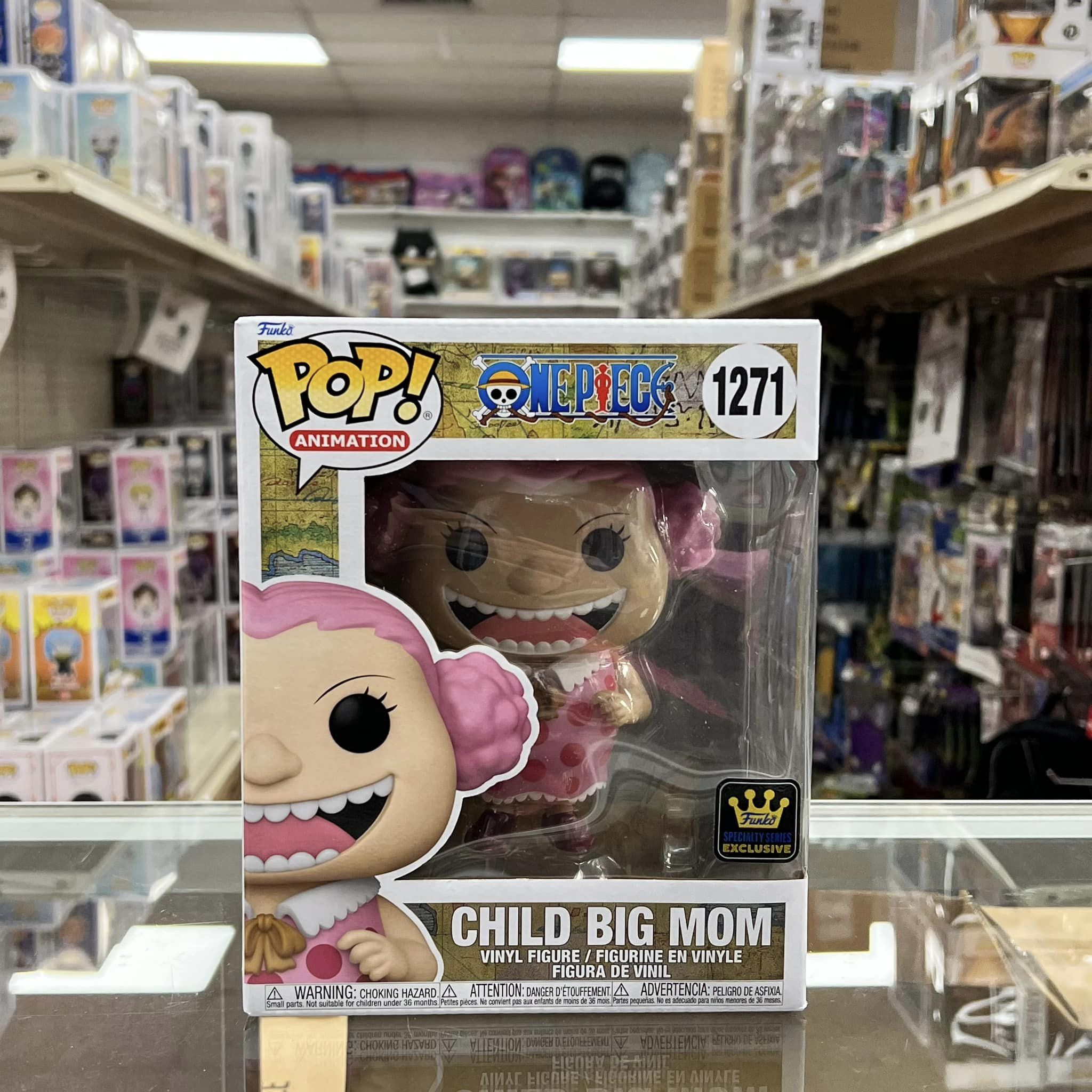 Funko POP! ANIMATION: ONE PIECE - CHILD (BIG MOM) 6" inches Vinyl Figure Specialty Series #1271