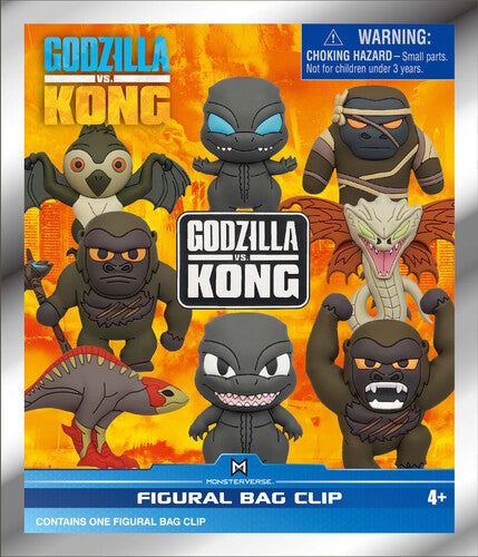 Godzilla VS Kong: 3-D Figural Key Chain Blind Mystery Bag