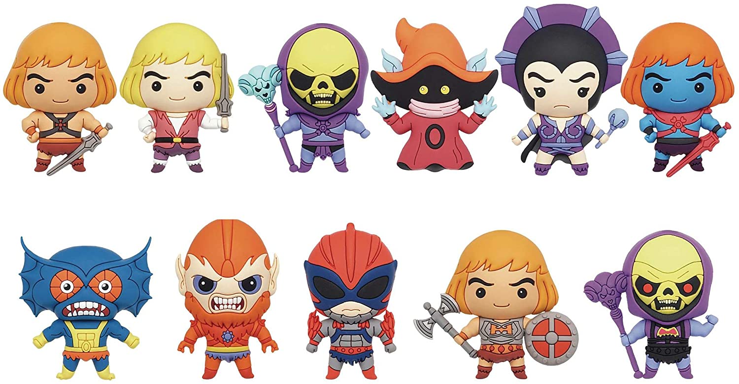 Monogram: Masters of the Universe 3-D Foam Figural Bag Clip Keyring Blind Bag