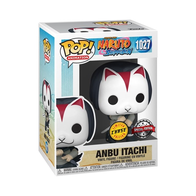Funko Pop! Naruto: Shippuden Itachi ANBU Vinyl Figure - Exclusive 1:6 CHANCE CHASE (SPECIAL EDTION STICKER!)