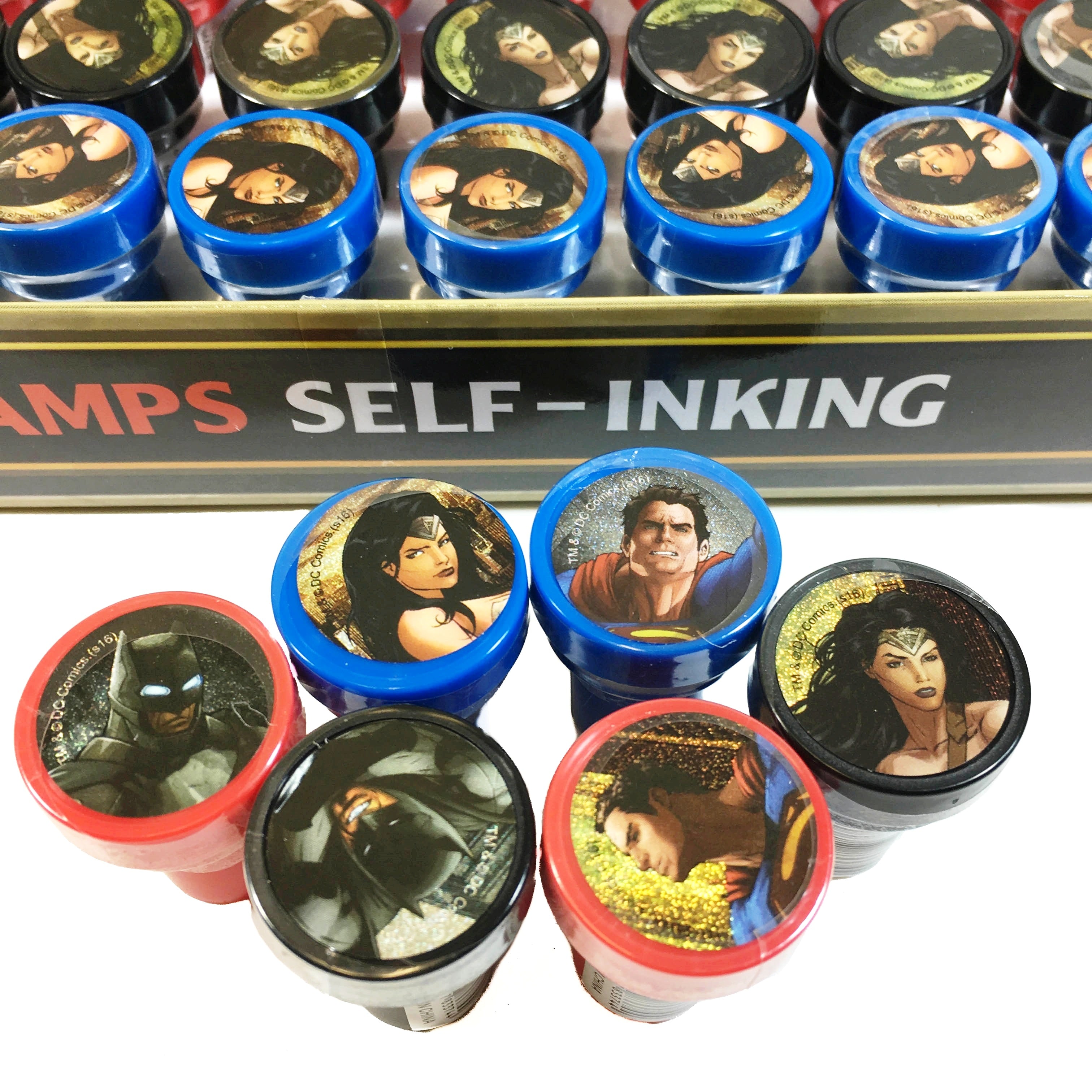 Batman v Superman Stampers Party Favors