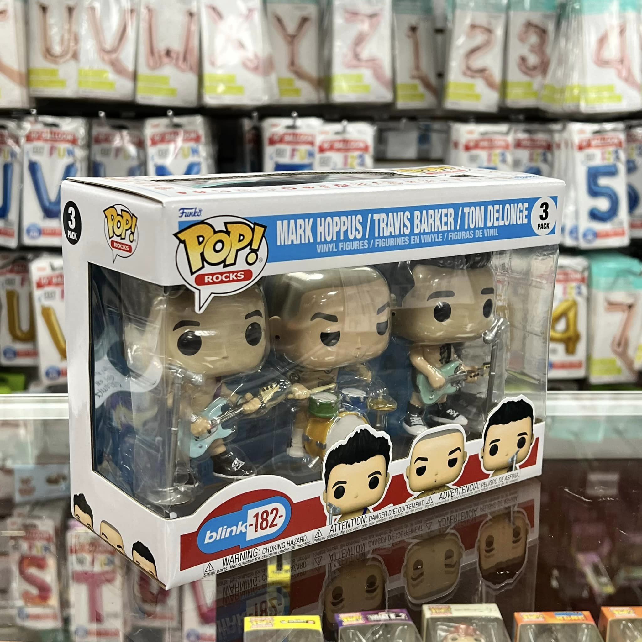 Funko Pop! Blink-182 What's My Age Again? Pop! Vinyl Figure 3-Pack