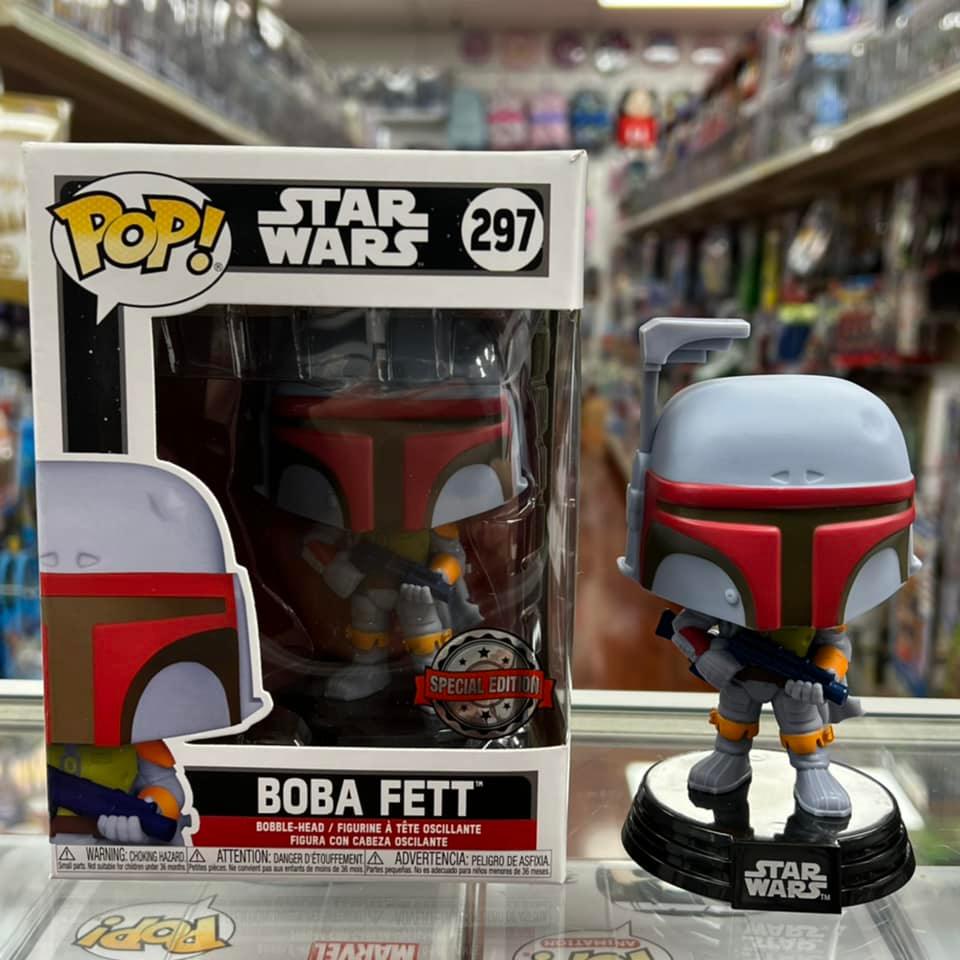 Funko Pop Star Wars - Boba Fett Vintage Exclusive SPECIAL EDITION STICKER!
