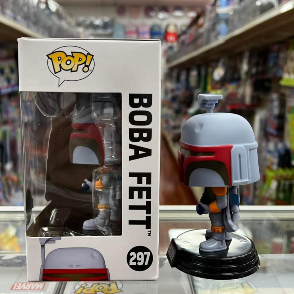 Funko Pop Star Wars - Boba Fett Vintage Exclusive SPECIAL EDITION STICKER!