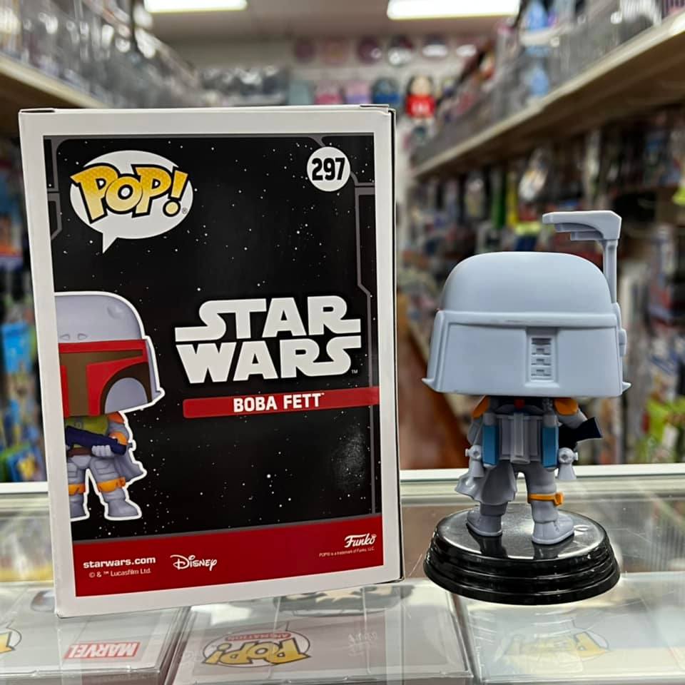 Funko Pop Star Wars - Boba Fett Vintage Exclusive SPECIAL EDITION STICKER!