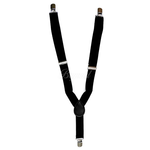 Kids Toddler Black Matching Set Suspender and Bow Tie