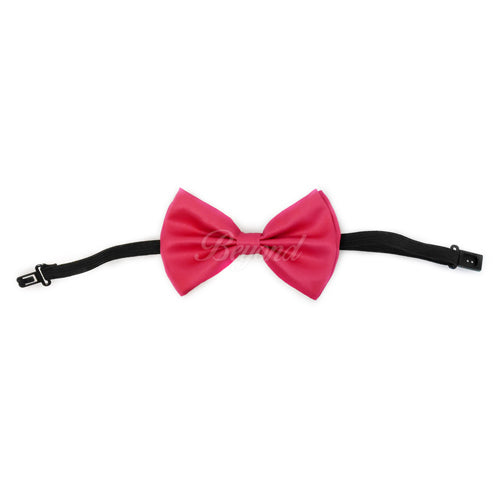 Hot Pink Matching Set Suspender and Bow Tie