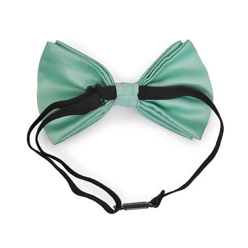 Mint Green Teal Matching Set Suspender and Bow Tie