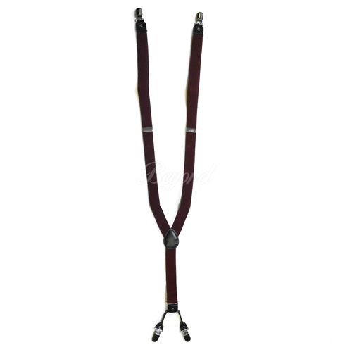 Burgundy Suspender