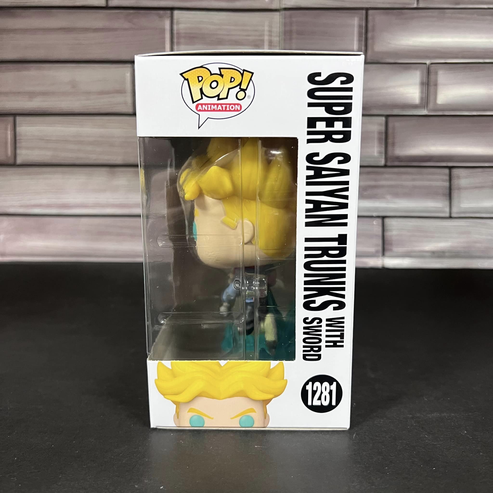 Funko Pop! Animation: Dragon ball Super - SUPER SAIYAN TRUNKS WITH SWORD #1281 Vinyl Figure