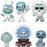 Funko Minis Mystery: Haunted Mansion Mystery Minis Figure - 6 packs