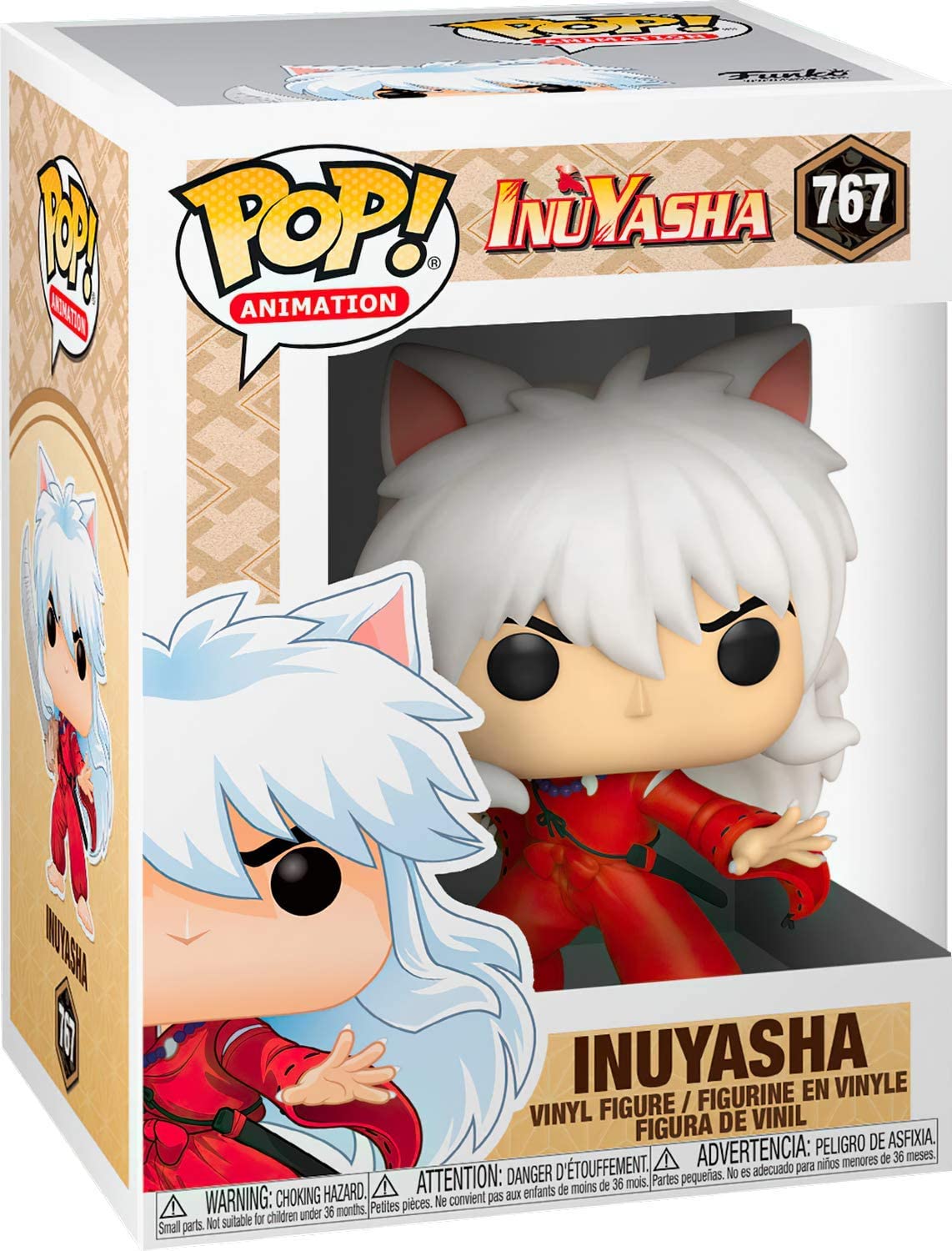 Funko Pop! Animation: Inuyasha - Inuyasha Vinyl Figure #767 with protector