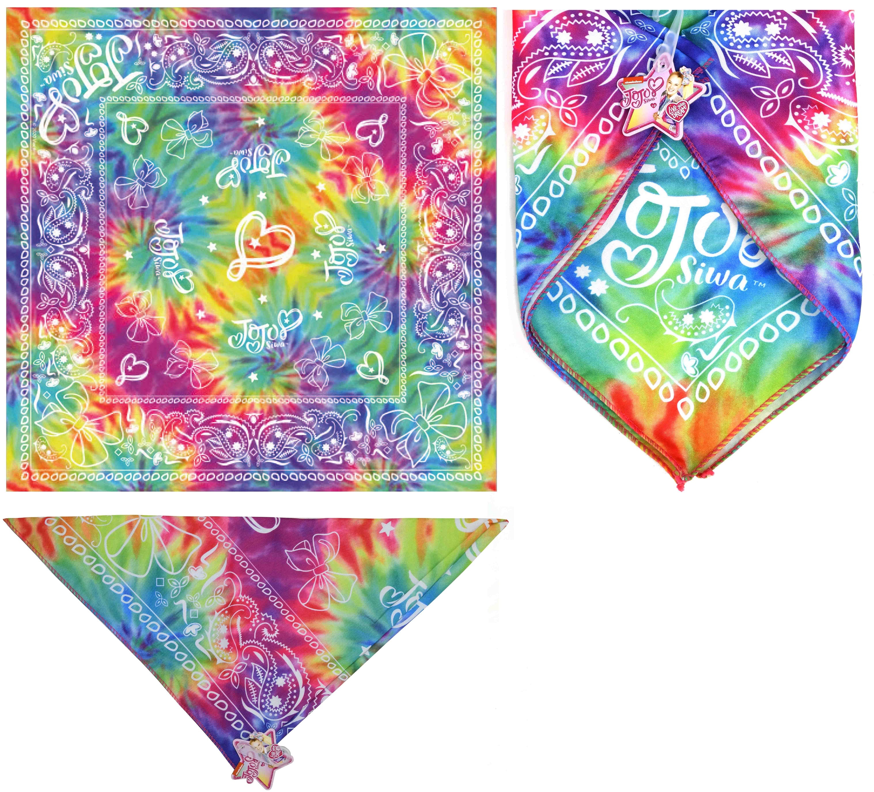 JoJo Siwa - Kids Bandana Face Mask Scarf Headband
