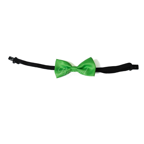 Kids Toddler Light Green Matching Set Suspender and Bow Tie