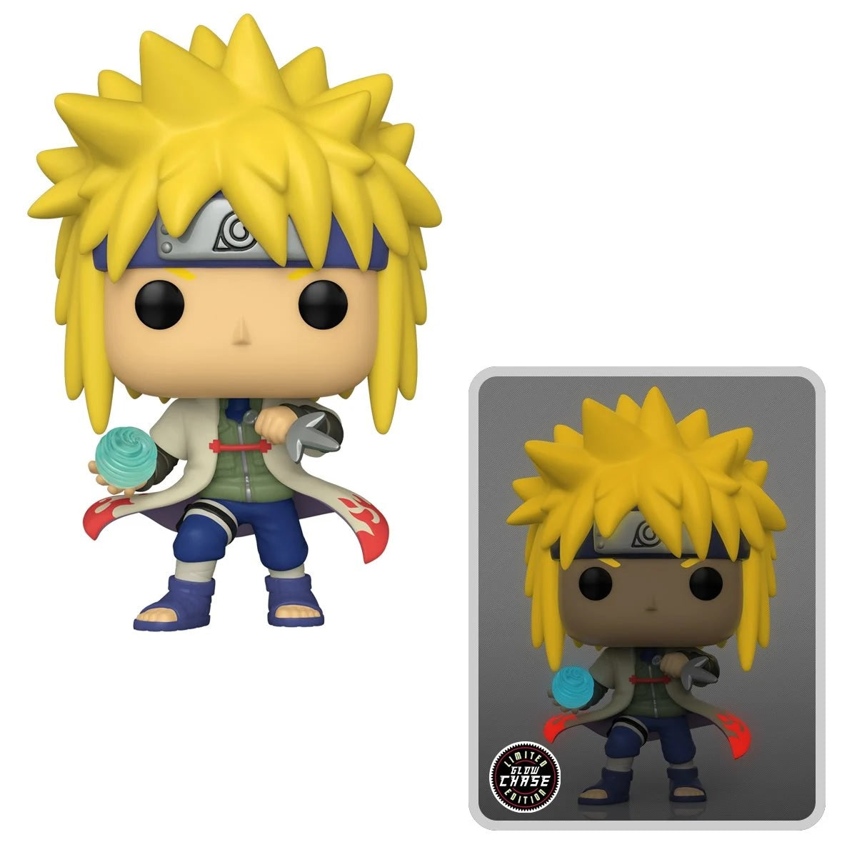 Funko Pop! Naruto: Shippuden Minato Namikaze Rasengan Vinyl Figure - AAA Anime Exclusive CHASE+COMMON BUNDLE (SECOND SHIPMENT)