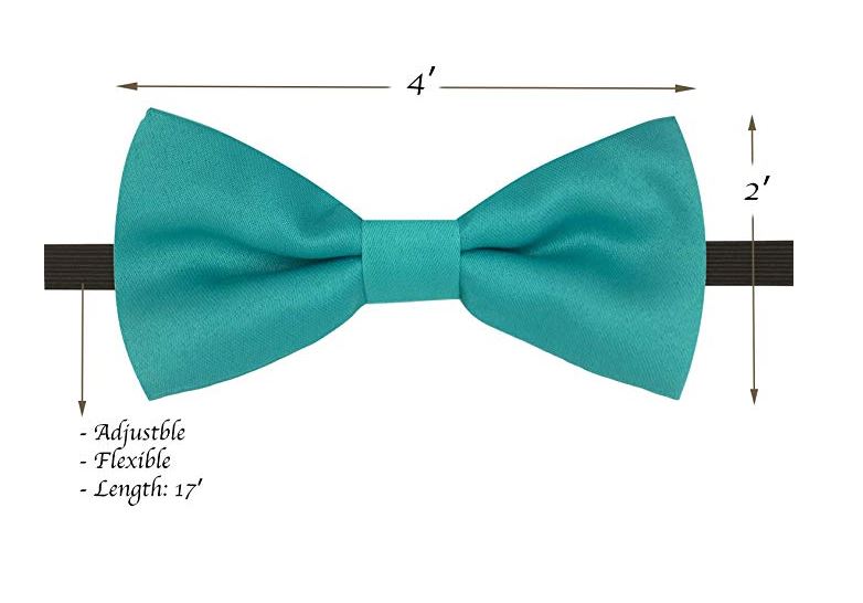 Kids Matching Set - Mint Blue Toddler Suspender and Bow Tie