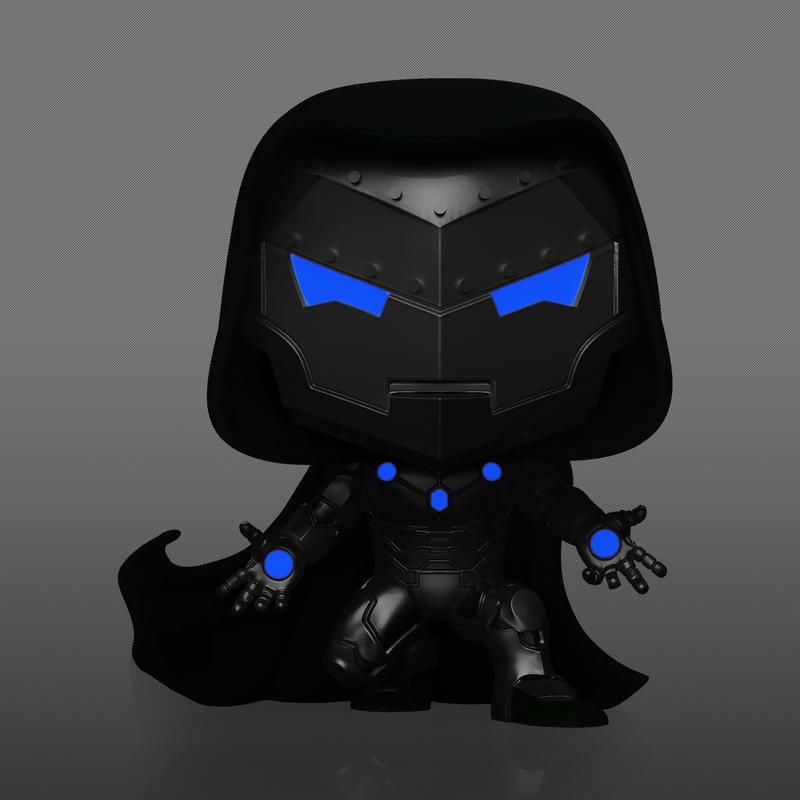Funko Pop! Marvel Infamous Iron Man Pop! Vinyl Figure - PX Halloween Comic Fest 2020 Exclusive SPECIAL EDITION STICKER!