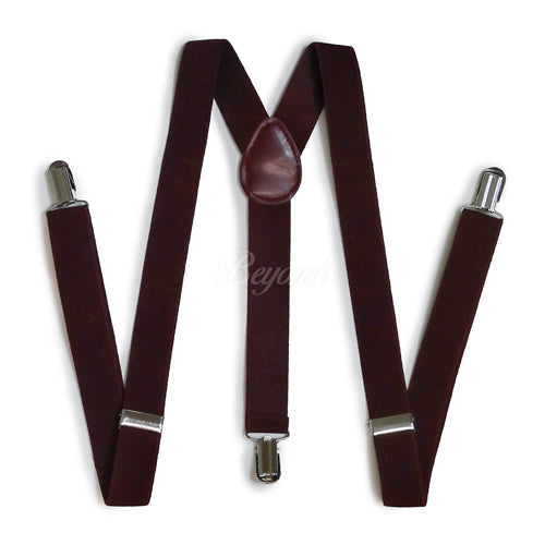 Burgundy Suspender