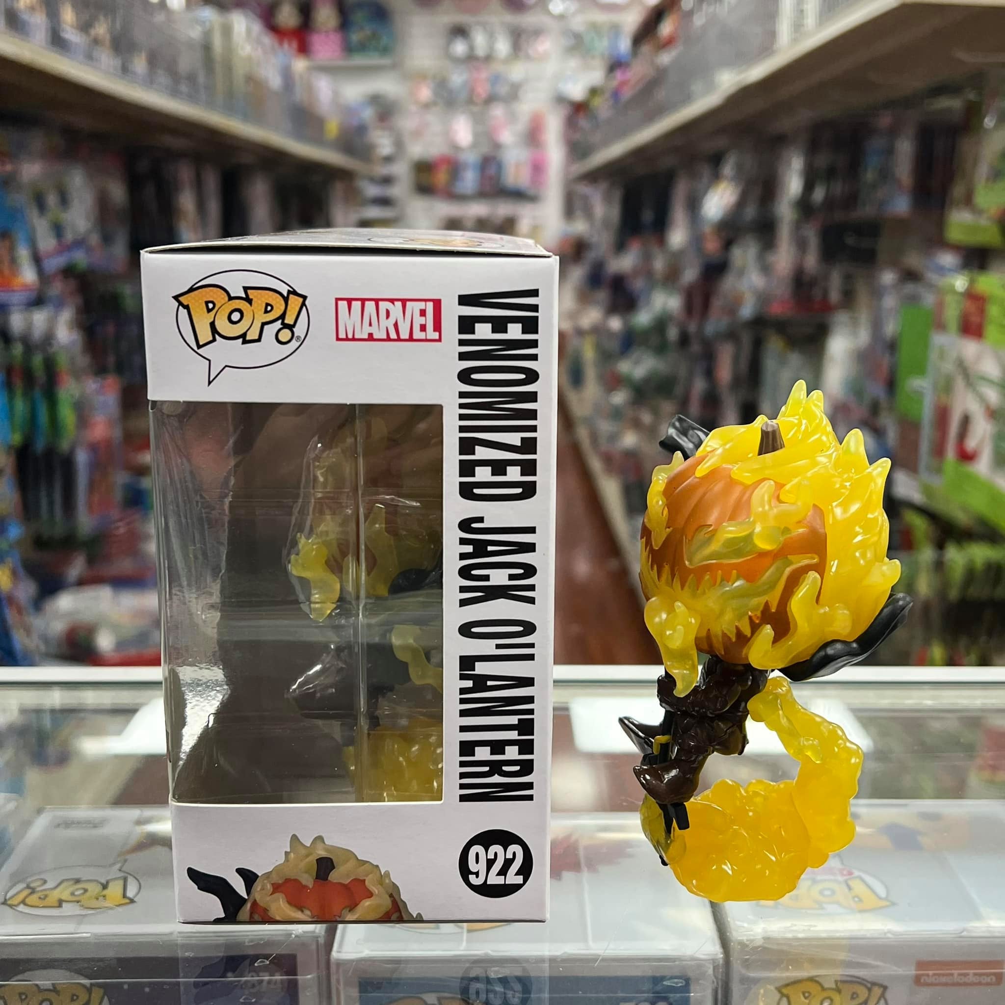 Funko POP VENOMIZED JACK O' LANTERN Vinyl Figure w/ case Special Edition Exclusive