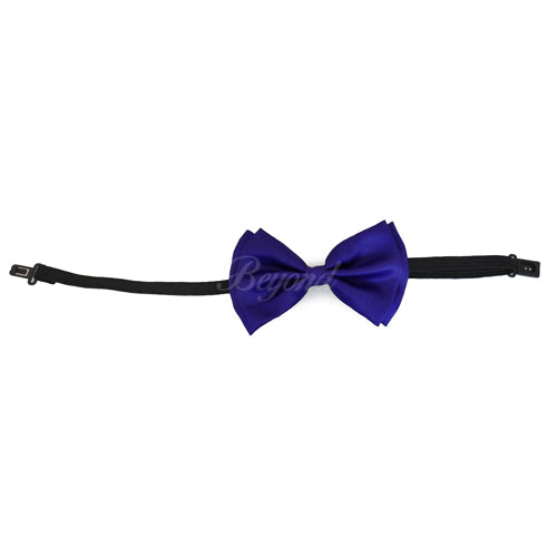 Royal Blue Matching Set Suspender and Bow Tie