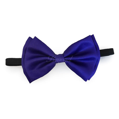 Royal Blue Matching Set Suspender and Bow Tie