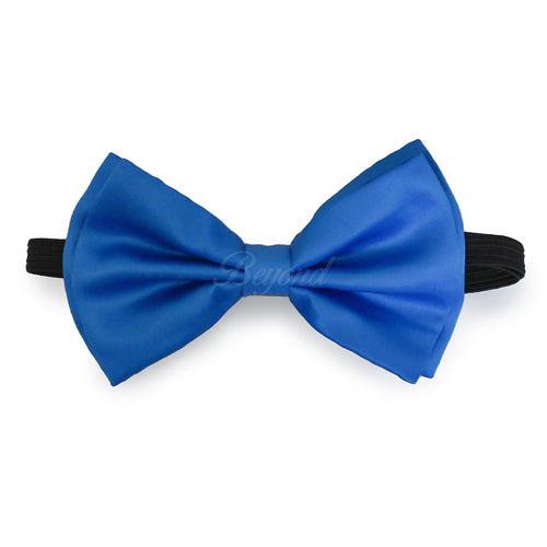 Light Blue Matching Set Suspender and Bow Tie