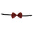 Halloween Red Stripe Bow Tie