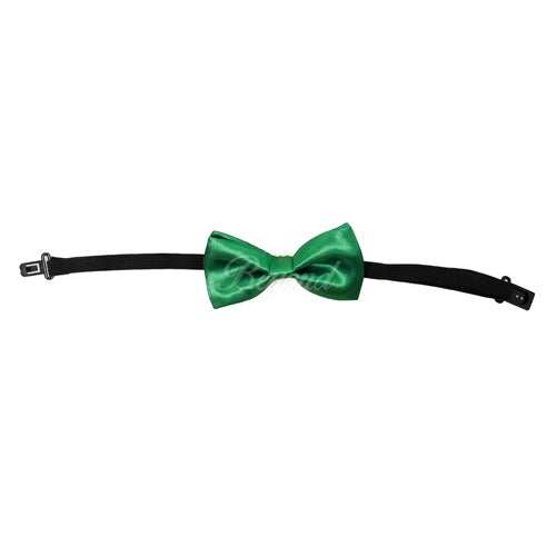 Kids Toddler Green Matching Set Suspender and Bow Tie