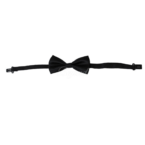 Kids Toddler Black Matching Set Suspender and Bow Tie