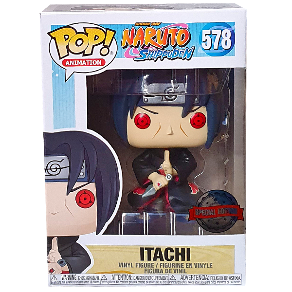 Funko Pop! Naruto Shippuden - Itachi vinyl Figure Special Edition Sticker #578